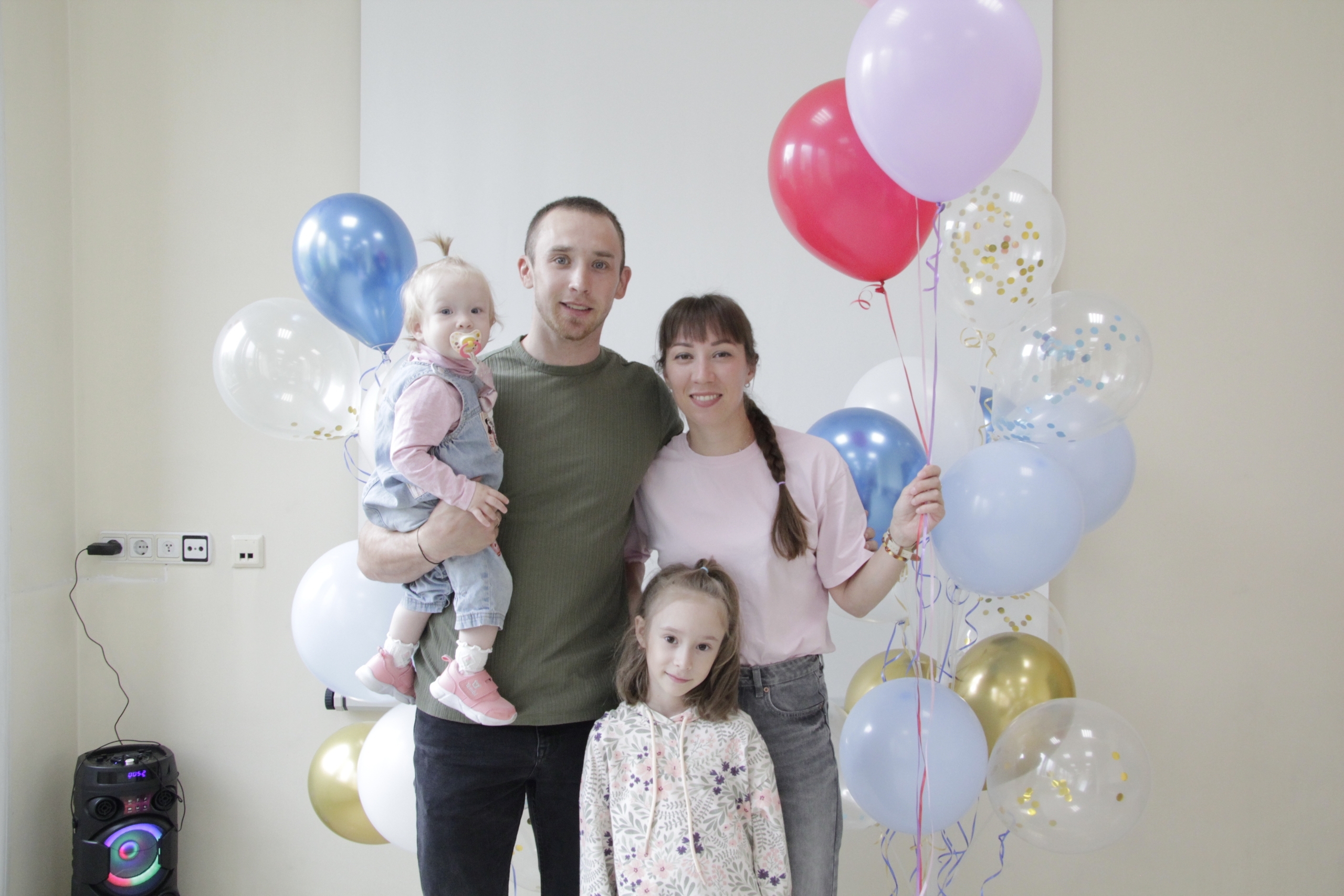 В родильном доме Клинического кардиологического диспансера встретились «выпускники»
